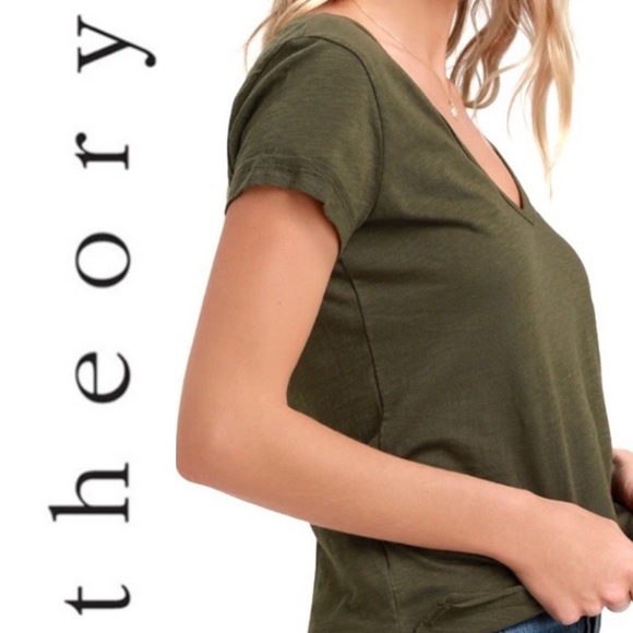 Theory Tops - Theory 100% Cotton T-Shirt